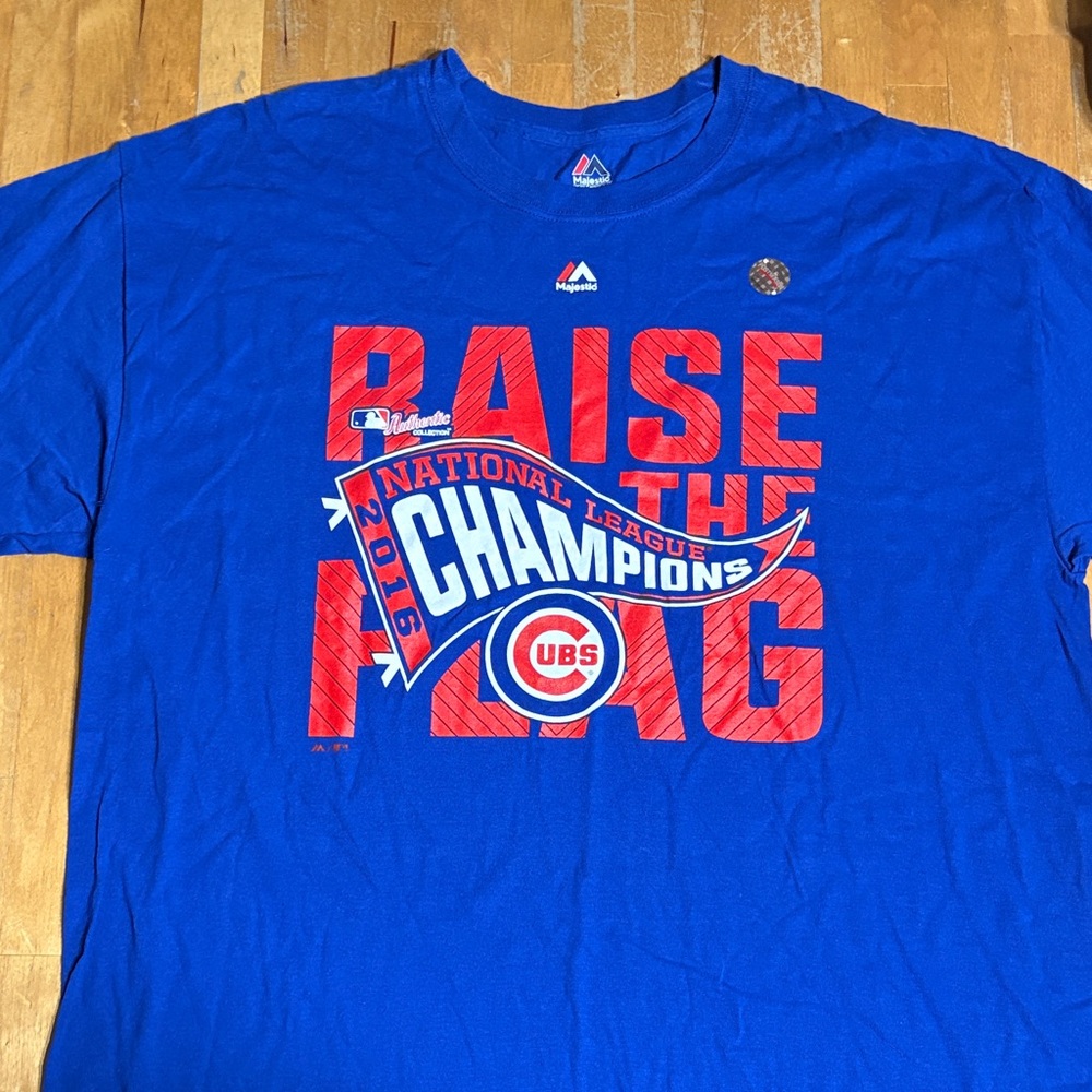 Majestic Chicago Cubs  National League Champions T-Shirt